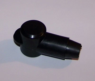 Black Ring Terminal Battery Boot Cover 2 to 2/0 Gauge Wire High Quality Rubber
