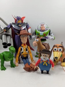 Disney/Pixar Toy Story Coll. Buzz Woody Slinky Dog Rex Stinky Pete Zurg Bullseye - Picture 1 of 15