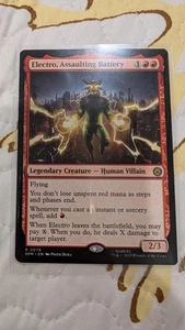 Magic the Gathering: Electro, Assaulting Battery SPM - MTG 0076 Spiderman - Picture 1 of 2