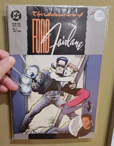 1990 LUGLIO DC FUMETTO ~ COME NUOVO ~ LE AVVENTURE DI FORD FAIRLANE #3 ANDREW DADI ARGILLA - Foto 1 di 7