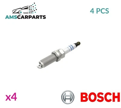 ENGINE SPARK PLUG SET PLUGS 0 242 140 565 BOSCH 4PCS NEW OE REPLACEMENT - Image 1 of 4