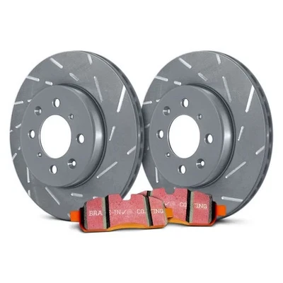 For Ford F-350 Super Duty 08-10 EBC S15KR1056 Stage 15 Slotted Rear Brake Kit - Imagem 1 de 4