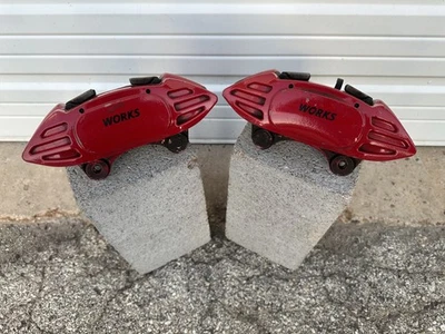 07-15 MINI COOPER S JCW JOHN COOPER WORKS BREMBO FRONT BRAKE CALIPER LEFT RIGHT  - Image 1 of 4