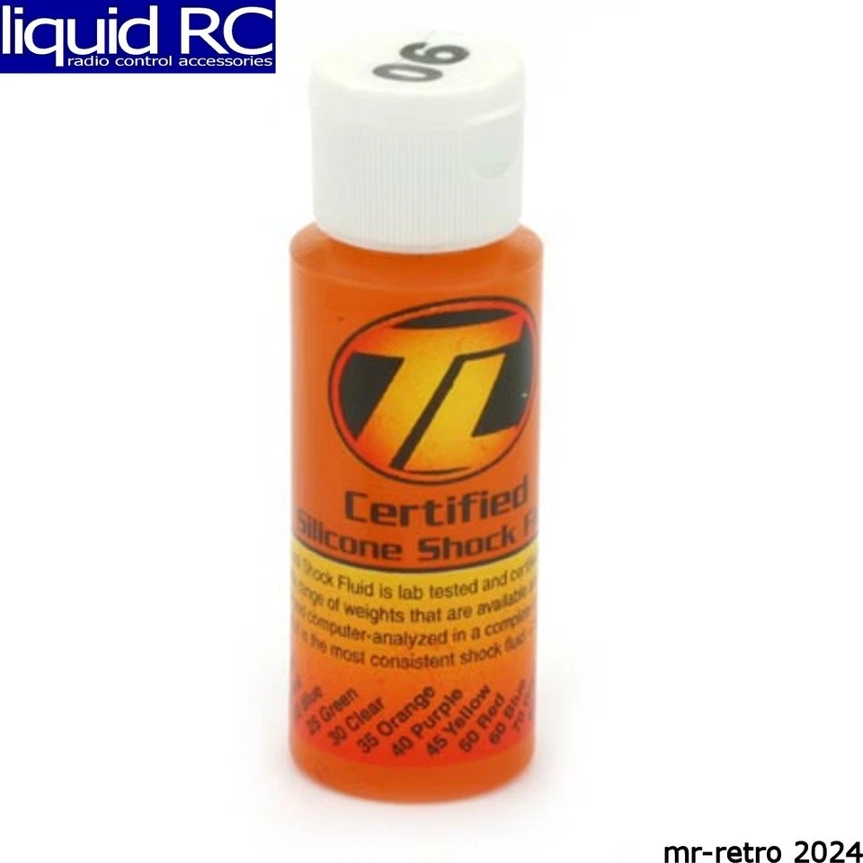 Team Losi Racing 74017 Silicone Shock Oil 90wt 1130cst 2oz - Image 1 of 1