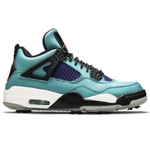 Nike Air Jordan 4 Retro Golf NRG ‘Torrey Pines’ Men’s 11.5 Golf Shoes CZ2439-300 - Picture 1 of 6