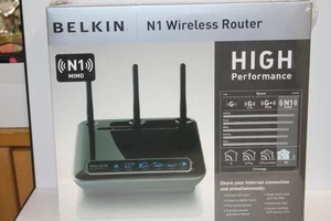 Belkin N1 MIMO High-Performance Wireless Router – New & Sealed - Picture 1 of 5