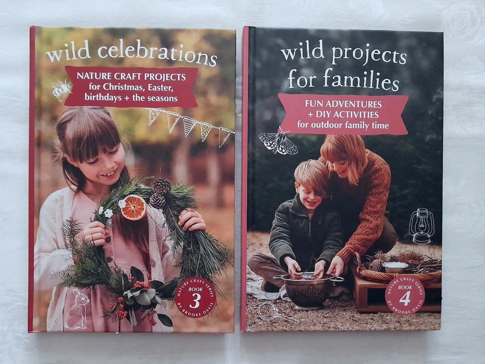 2x Nature Craft srs by Brooke Davis #3 WILD CELEBRATIONS, #4 PROJECTS FOR FAMILI - image 1 of 4
