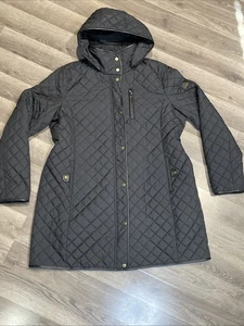 RALPH LAUREN Lauren Damen XXL Black Diamond Steppjacke mit Kapuze - Bild 1 von 22