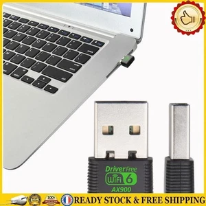 FR USB WiFi 6 Adapter 900Mbps Portable USB Wireless Adapter Driver Free for PC - Bild 1 von 12