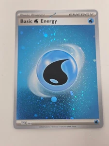 2023 Pokémon Basic Water Energy 003/SVE Scarlet & Violet Reverse Holo Card - Picture 1 of 2