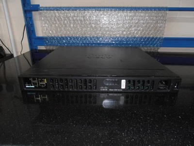 Cisco ISR4331-V/K9 Router With ipbasek9 & UCK9  Lic 2 X PVDM4-32  NIM-1MFT-T1/E1 - Image 1 of 4