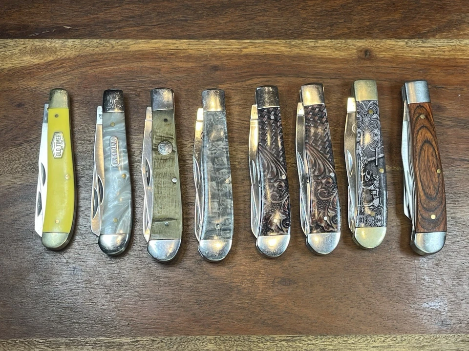 Cuchillos Trapper TSA CONFISCADOS Old Timer, Imperial, Circle SH, Otros (lote de 8) Foto 1 de 4