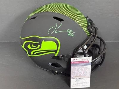 Julian Love Seattle Seahawks Signed Eclipse Speed FULL SIZE Helmet JSA COA - Image 1 of 2