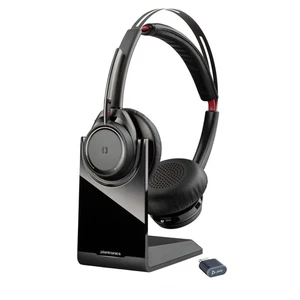 Voyager Focus UC Wireless Headset for Computer & Charge Stand (Plantronics) -... - Picture 1 of 7