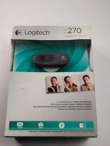Logitech C270 HD Webcam Brand New - Picture 1 of 4
