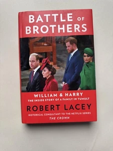 Battle of Brothers Robert Lacey William Harry Royal Family Biography Hardcover 2 - Picture 1 of 8