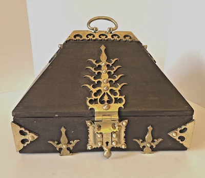 Antique Dowry Chest/ Malabar Box From Kerala, India - Image 1 of 4