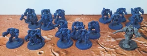 Warhammer 40k - Ultramarines Terminators Army Lot - See Photos - P-187 - Picture 1 of 3
