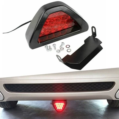 Car Rear Tail Stop Fog Brake Light Lamp Red Lens LED for 12V Vehicle Use - Image 1 of 4