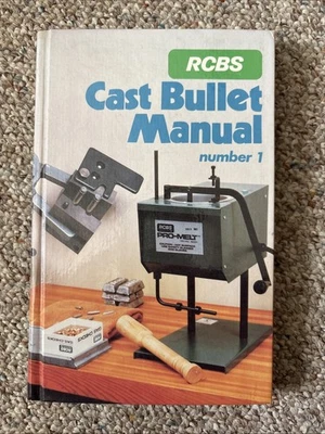 RCBS Cast Bullet Manual Number 1 Hardcover First Printing 1986 Speer Omark - Bild 1 von 4