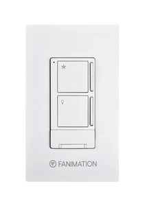 Fanimation WR501 White 3 Speed Fan & Light Wall Control - Includes Receiver - Picture 1 of 1