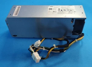 Dell OptiPlex 3060 5060 7060 260W 6-Pin/4-Pin SFF Desktop Power Supply H7X3F - Zdjęcie 1 z 4