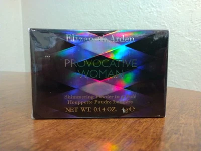 Elizabeth Arden Provocative Mujer Polvo Brillante en Puff .14 OZ SELLADO Foto 1 de 4