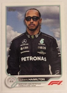 2022 Topps Formula 1 Base Card #6 Lewis Hamilton - Picture 1 of 1