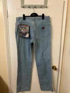 jeans vintage pop 84 nuovo made in Italy taglia 40 - Foto 1 di 9