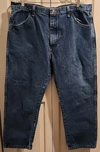 Rustler Herren Medium Wash Blue Jeans normale Passform 100 % Baumwolle Denim Größe 40x30?? - Bild 1 von 8