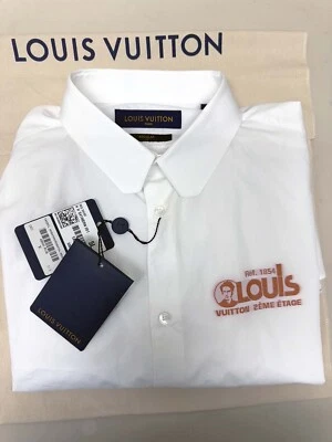 LOUIS VUITTON YOUNG PORTRAIT FINEST SHIRT 2ÈMÈ ETAGE SIZE LV 5L = XXXL NEW! - Image 1 of 4