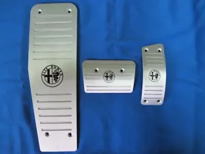 Selespeed Automatic Trans Aluminum Non-Slip Pedal Pads For Alfa Romeo 159 - Foto 1 di 1