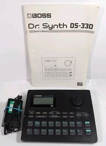 Boss Dr. Synth DS-330 Desktop Synth Drum Sounds 90’s Midi W/ Power Cable!! - Picture 1 of 14