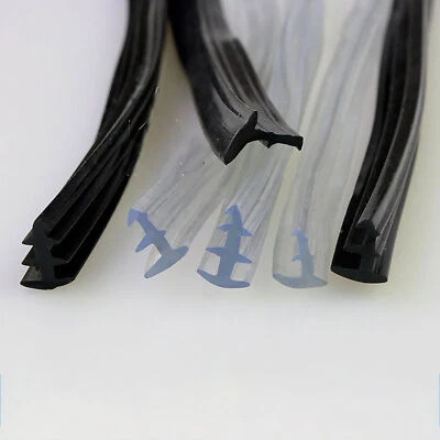 PVC Window Door Gasket Seal Strip Glass Fixed Repair Seal Shockproof Waterproof - Image 1 of 4