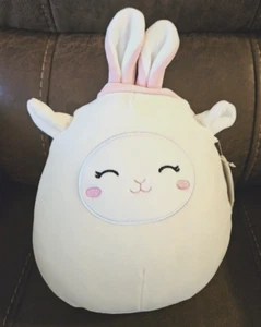 Squishmallow White Lamb Bunny Ears Sophie Plush Stuffed Animal Easter 12" - Picture 1 of 12