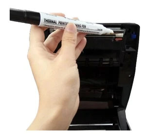 Stylo de nettoyage pour imprimante thermique tête d'impression tête d'impression isopropanol alcool zèbre - Photo 1/5