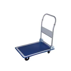 Plattformwagen klappbar 150 kg Gummibereifung Anti-Rutsch Transportwagen - Bild 1 von 10