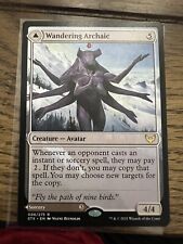 MTG Wandering Archaic Strixhaven School Of Mages Extended Art 286 Near Mint/Mint