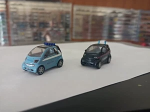 1/72 Lotto di 2 Smart Fortwo Carabinieri e Polizia di Stato - Foto 1 di 5
