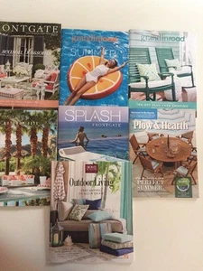 Lot of 7 Outdoor Catalogs Frontgate Plow & Hearth Home Decorators Grandin Road - Imagen 1 de 8