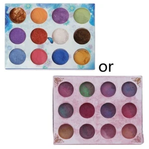 12 Box Slime Dye Powder Pearl Mica Pigment Colorants Soap Candle Resin Jewelry - Picture 1 of 8