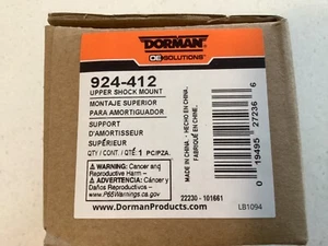 Dorman 924-412 Upper Shock Absorber Mount with Nuts / OEM / Brand New ! - Picture 1 of 5