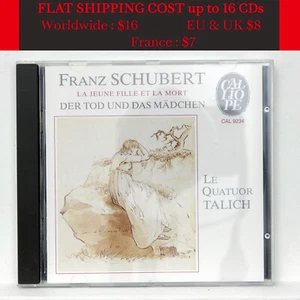 TALICH QUARTET ⸺ SCHUBERT La jeune fille et la mort ⸺ CALLIOPE CD NM - Foto 1 di 2