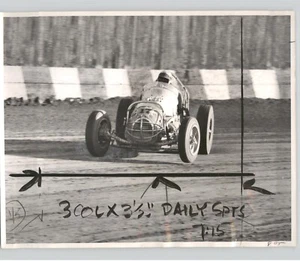 San Diego Racer PAPAS FRITAS GRUESAS en COCHE DE SPRINT Alameda CA De colección 1965 Foto de prensa - Imagen 1 de 2