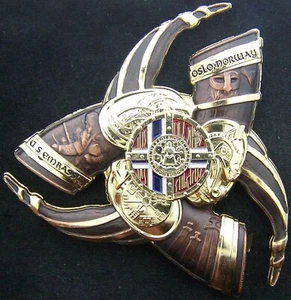 Marine Security Guard Detachment MSG Oslo Norway Challenge Coin V2 - Picture 1 of 2