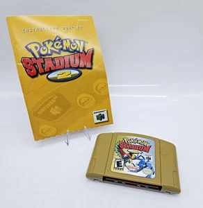N64 Pokemon Stadium 2 Catridge and Instructions Manual Nintendo 64 - Picture 1 of 6