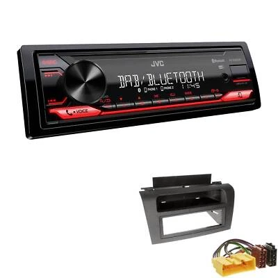 JVC KD-X282DBT Auto Radio Bluetooth DAB+ USB für Mazda 3 2003-2009 schwarz - Bild 1 von 4