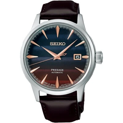 SRPK75J1 Seiko PresagePurple Sunset Cocktail Time Limited Edition Men Watch - Image 1 of 4