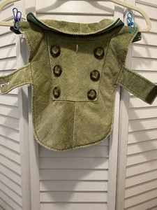 WOOLRICH DOGGY “Vest/Jacket” Size Medium Olive Green Corduroy Cotton EUC - Picture 1 of 6