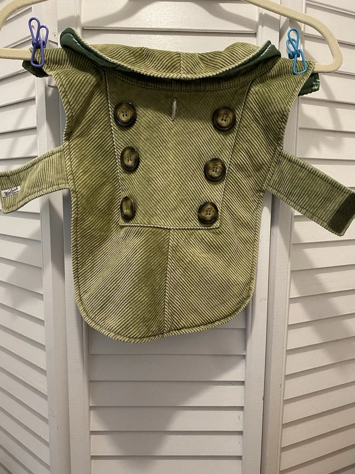 WOOLRICH DOGGY “Vest/Jacket” Size Medium Olive Green Corduroy Cotton EUC - Image 1 of 4